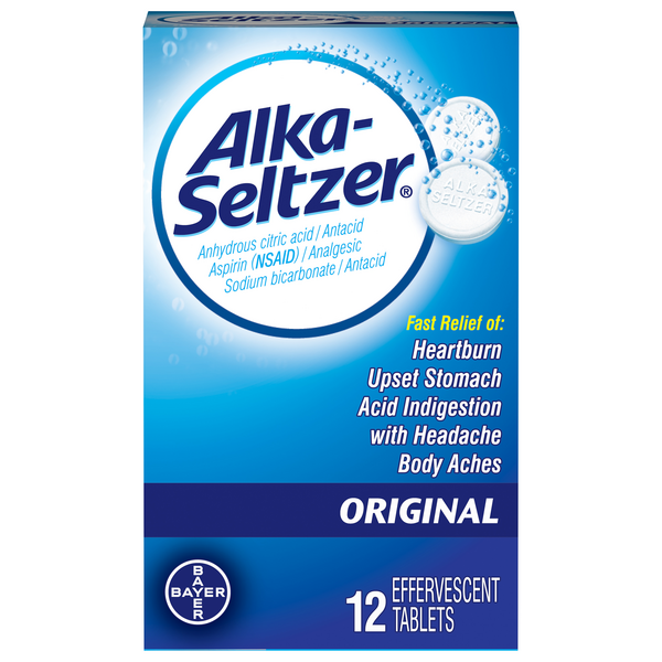 Alka-Seltzer® Effervescent Tablets