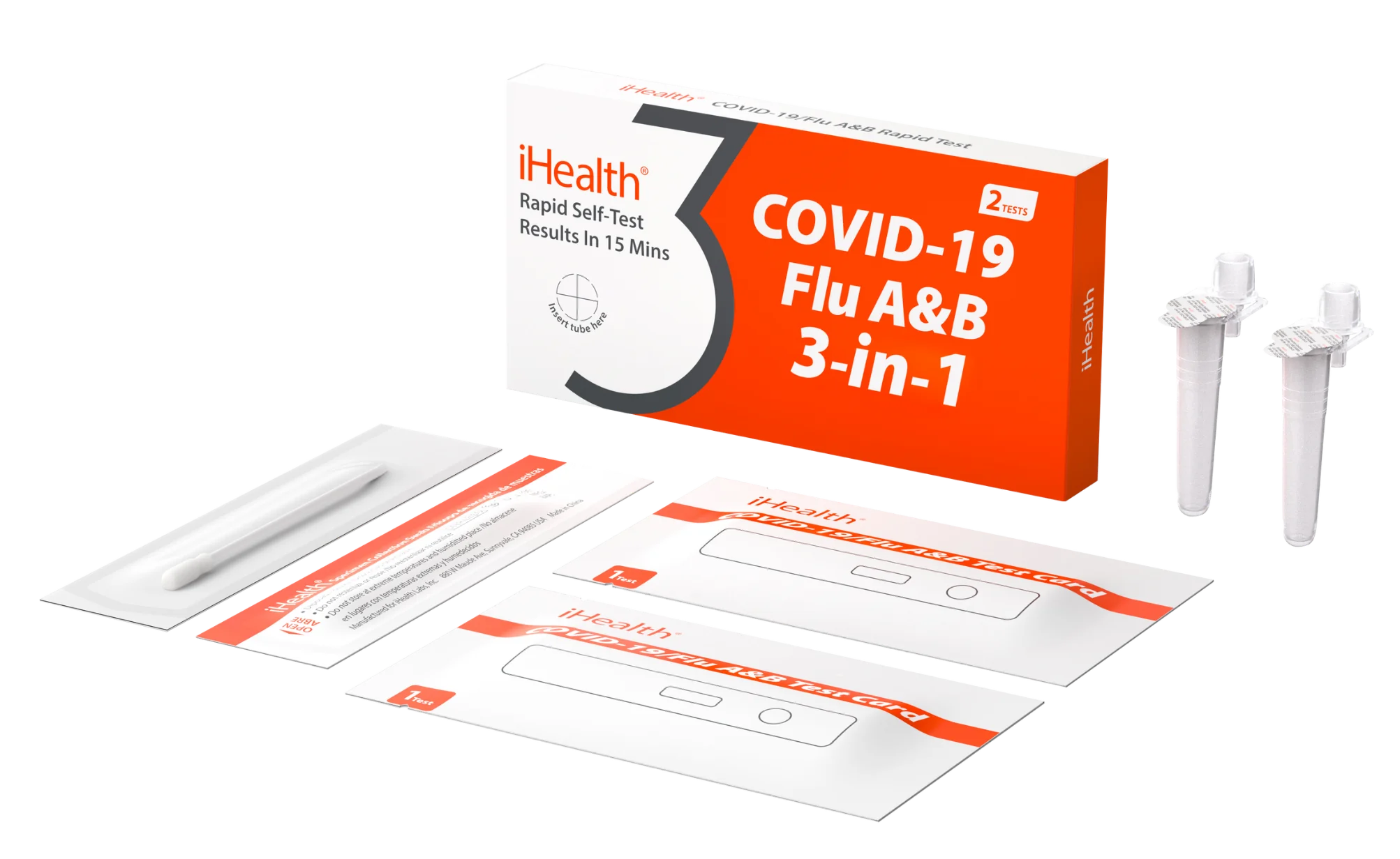 COVID-19, Flu A&B 3-in-1